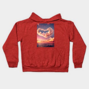 Sunrise Heart Kids Hoodie